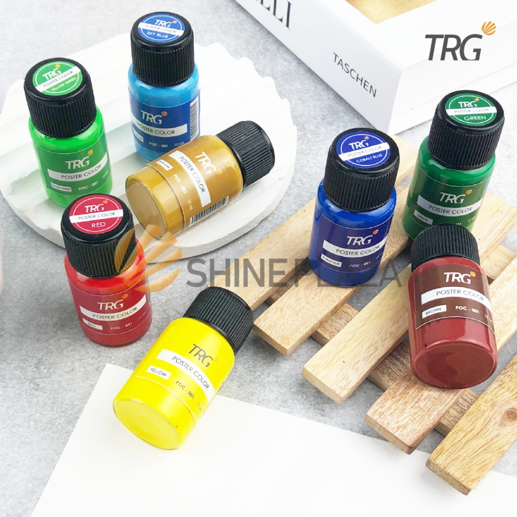 Jual TRG Poster Colour 10 ml POC-001 - Cat Warna Paint Poster Color ...