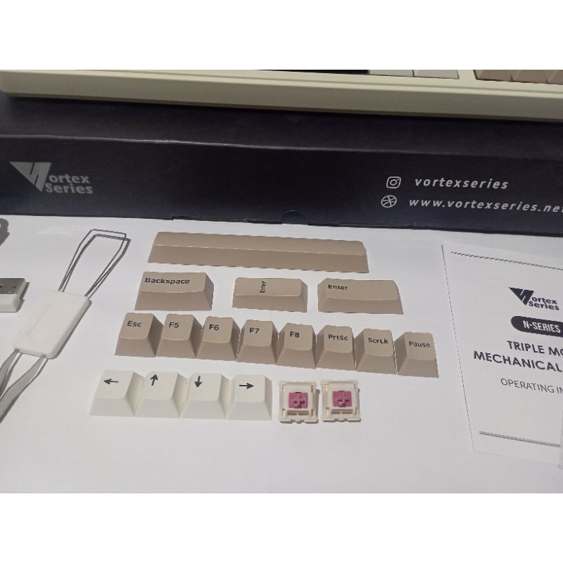 Jual Vortexseries NS75 Wireless Keyboard Not Monka Mchose Monka Mchose ...