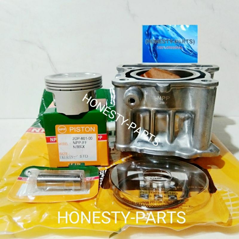 Jual Blok seher/blok kit+piston kit,Nmax/n max,aerox,2DP,DI JAMIN 100% ...
