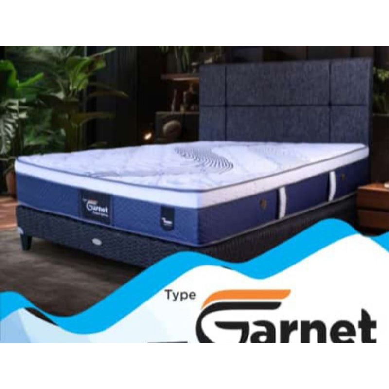 Jual spring bed american set pocket garnet ( kasur,dipan dan sandaran ...