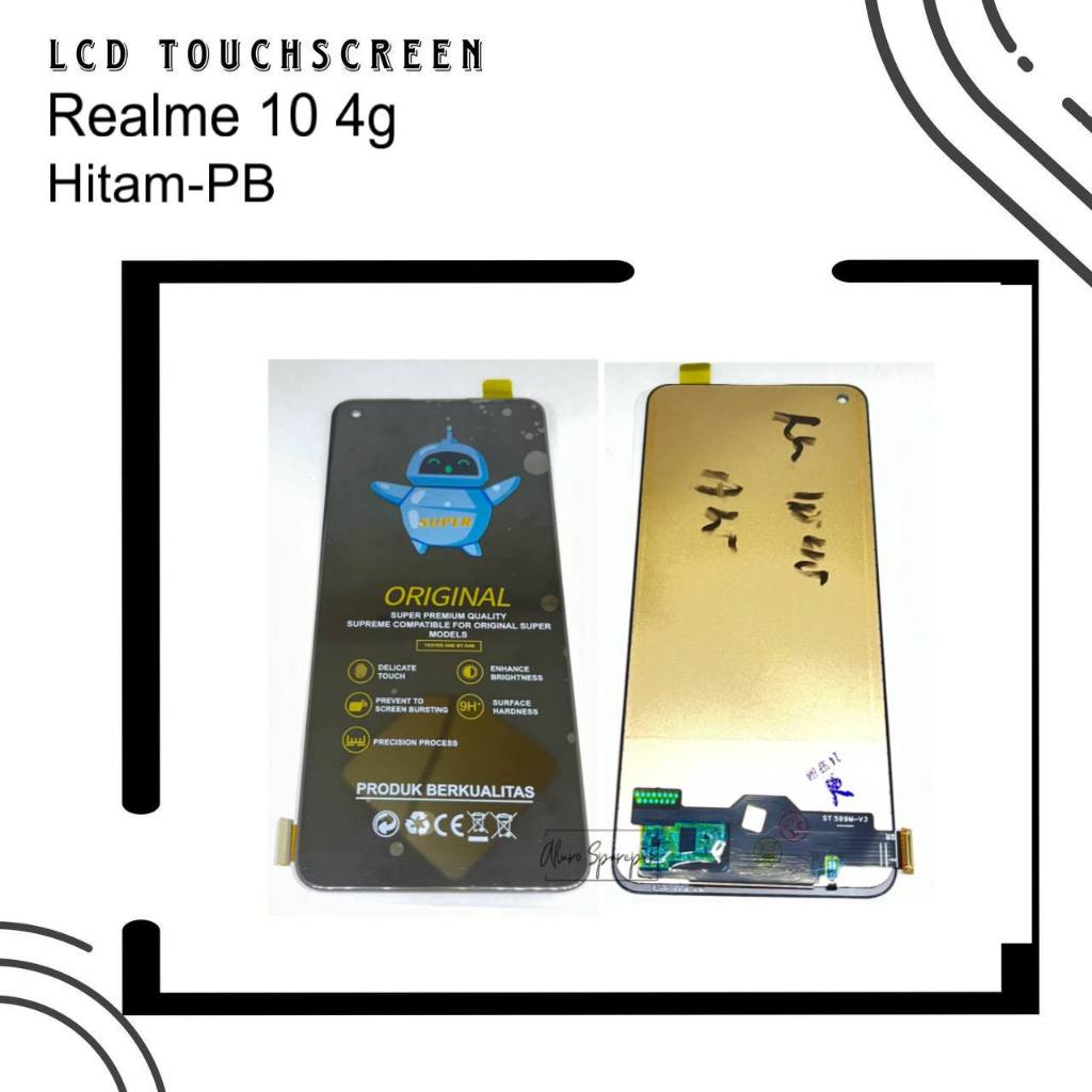 Jual LCD TOUCHSCREEN REALME 10 4G RMX3630 6.42 INCH | Shopee Indonesia