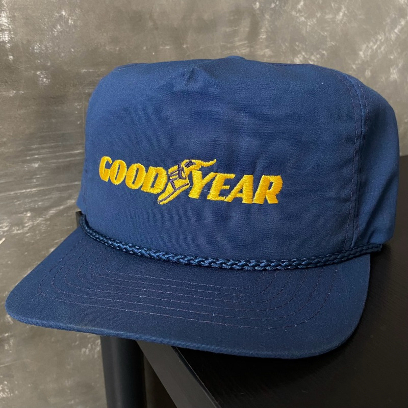 Jual VINTAGE ROPE HAT - GOODYEAR TIRES SWINGSTER (Made In USA
