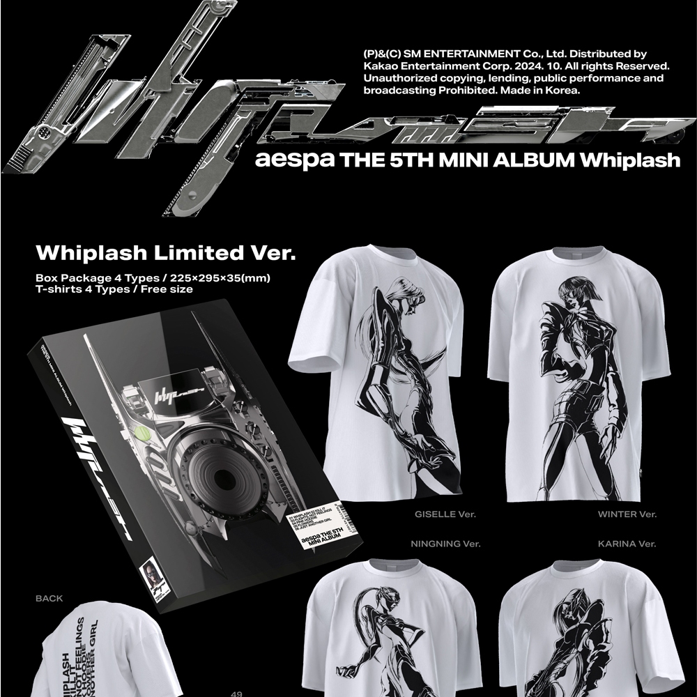 The 5th Mini Album 'Whiplash' (Whiplash Limited Ver