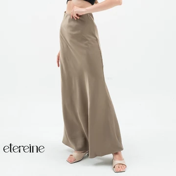 ETEREINE Rok Satin Azalea 110CM Rok Satin Panjang 110cm Wanita Size S Sampai 3XL