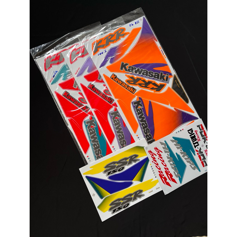 Jual striping kawasaki ninja ssr krr 1997 Se 150 kodak paper original ...