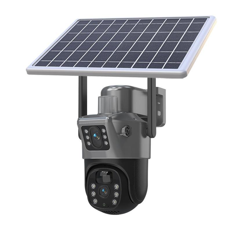 Jual CCTV Solar Monitor 4G V380 Pro 8MP + 8 MP Tanpa Kabel Full HD ...