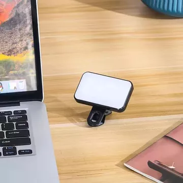 Lampu Jepit Selfie Portable Mini Fill Light Live Streaming Video Call Universal