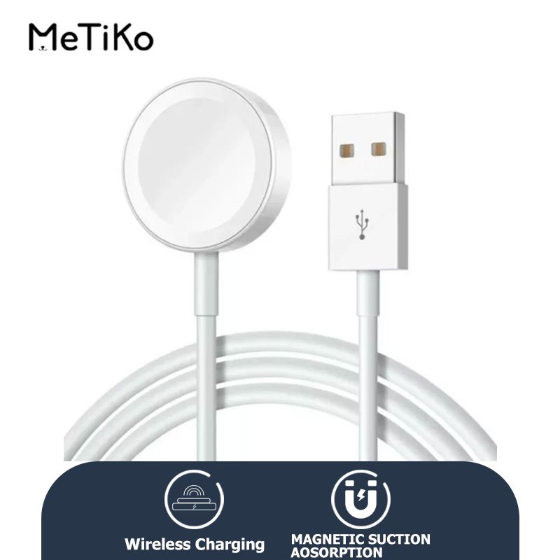 MeTiKo Kable Data Magnet USB Charger Watch Wireless Charging Magnetic  Charging Cable For Watch Series SE