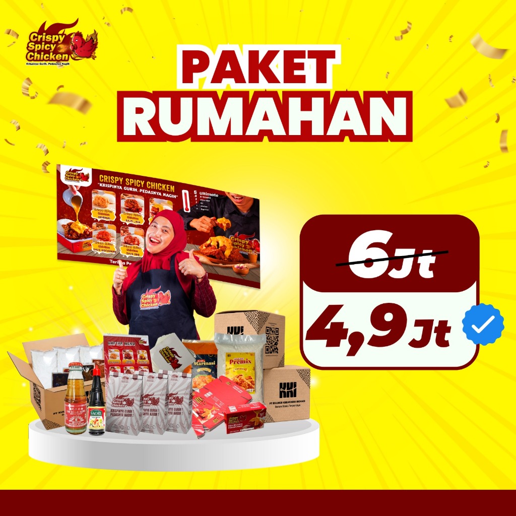 Jual Kemitraan Fried Chicken Laris Murah Kekinian Franchise Crispy ...