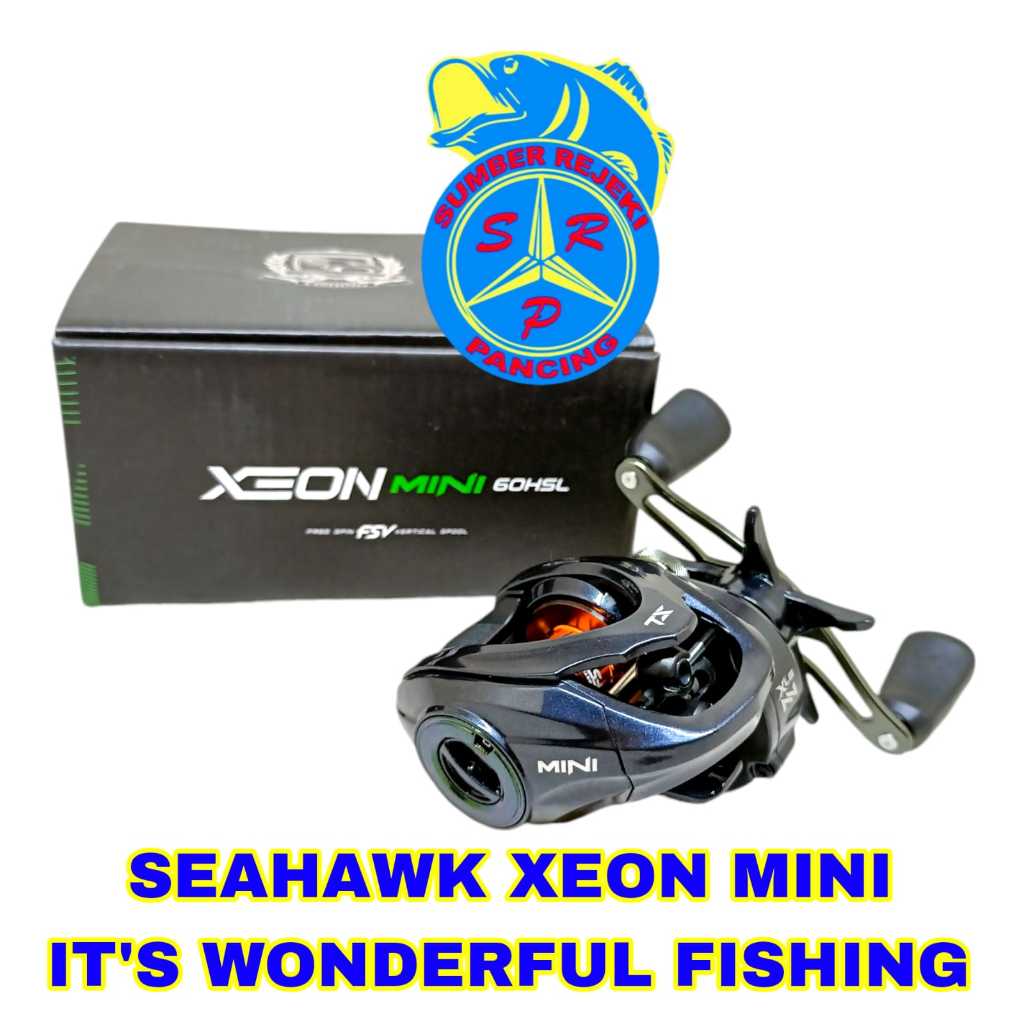 Jual Reel Bc Seahawk Xeon Mini 60Hsl | Shopee Indonesia