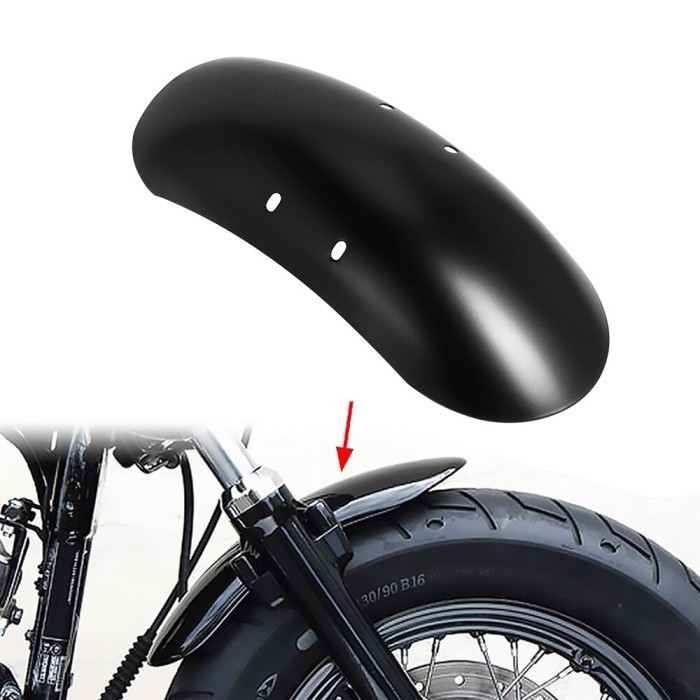 Jual Spakbor Depan Custom Model Triump Scrambler Universal | Shopee ...