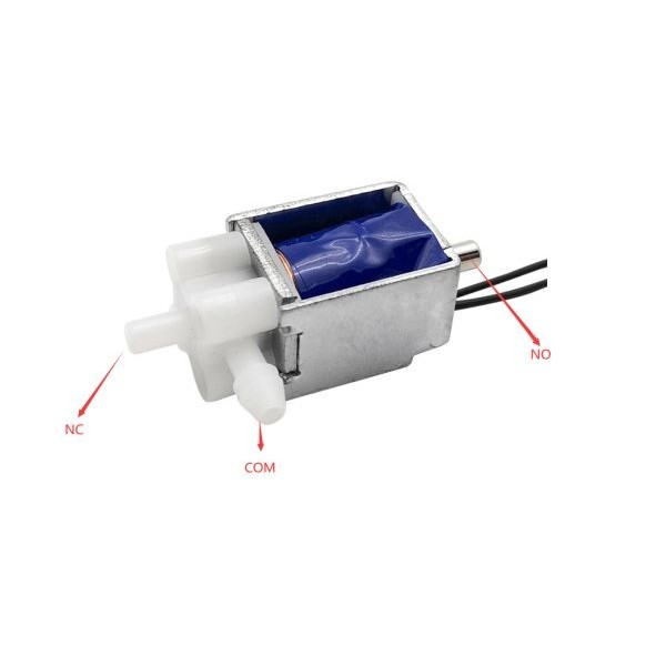 Jual 6V 2 Position 3 Way Electric Solenoid Valve For Arduino | Shopee ...
