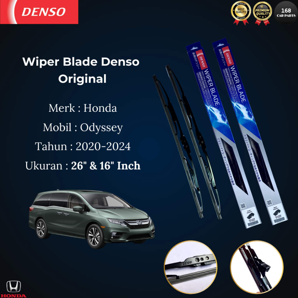 Honda Odyssey Wiper Blade Sizenull