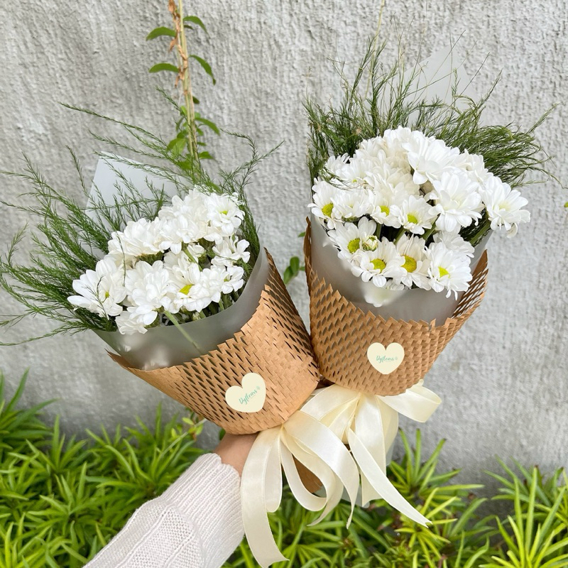Jual Simple Aster/ Buket Bunga Asli/ Bunga Aster/ Buket Bunga Aster ...