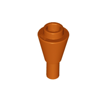 Jual Lego Dark Orange Part 11610 Cone 1 x 1 Inverted with Bar | Shopee ...