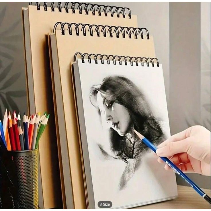 Jual Int Kreasi Sketchbook Watercolor Buku Sketsa Buku Gambar Tebal 250 ...