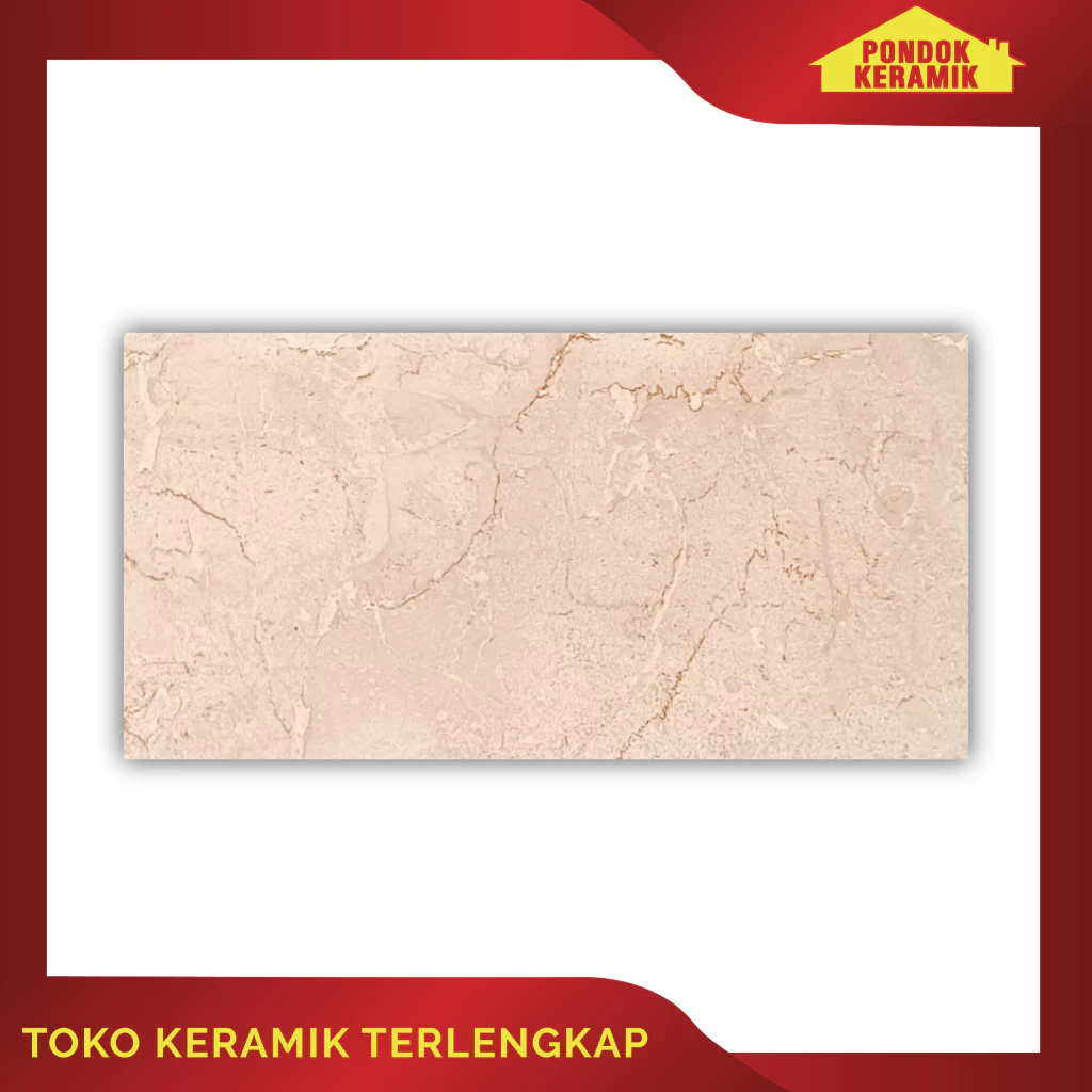 Keramik Dinding Spectrum 25x50 Elreal Beige