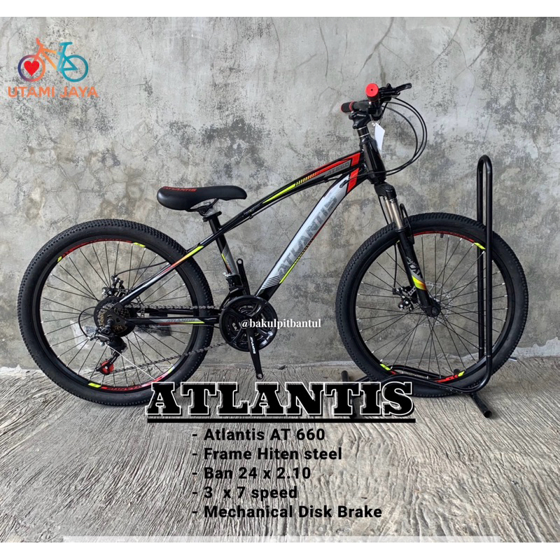 Jual Sepeda Gunung MTB ring 24 Atlantis | sepeda Gunung MTB atlantis ...
