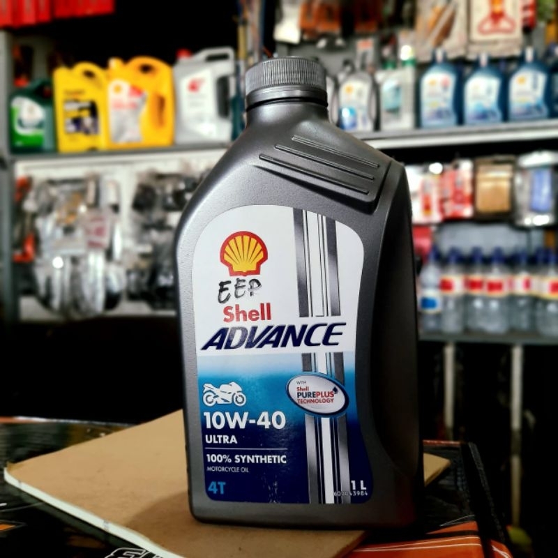 Jual Shell Advance Ultra SAE 10W-40 Netto 1 Liter Untuk Motor Manual ...