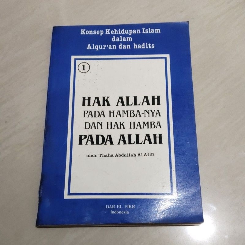 Jual BUKU ORI KONSEP KEHIDUPAN ISLAM DALAM AL QURAN DAN HADITS PENERBIT ...