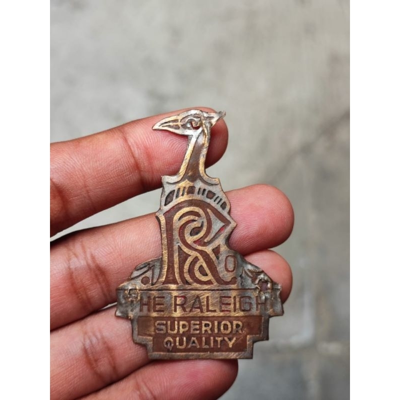 Jual Emblem Sepeda Onthel Raleigh Asli Copotan | Shopee Indonesia