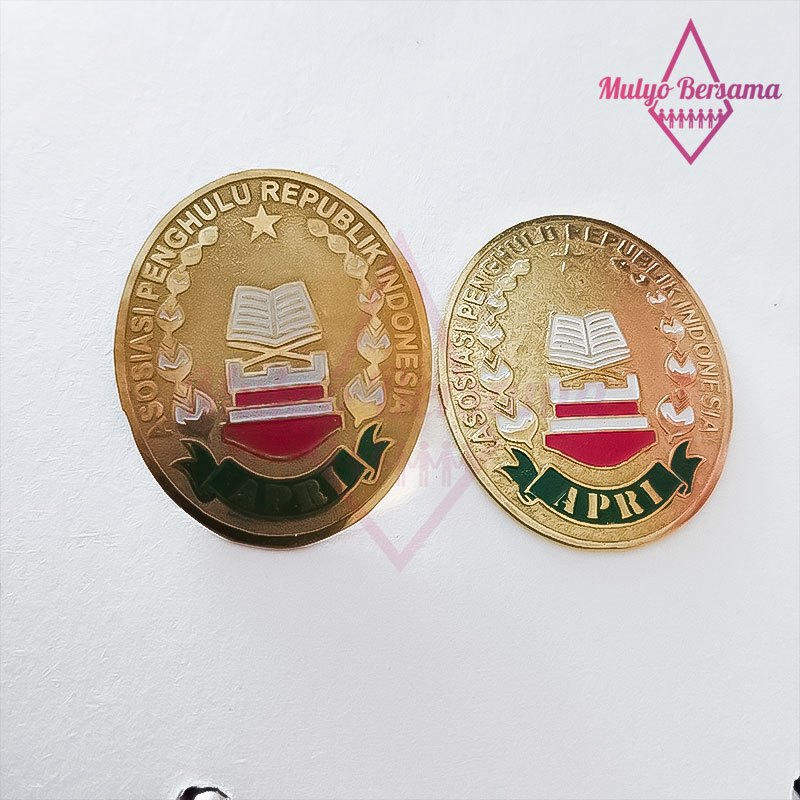 Jual Lencana Pin Asosiasi Penghulu Republik Indonesia Pin Logo APRI Pin ...