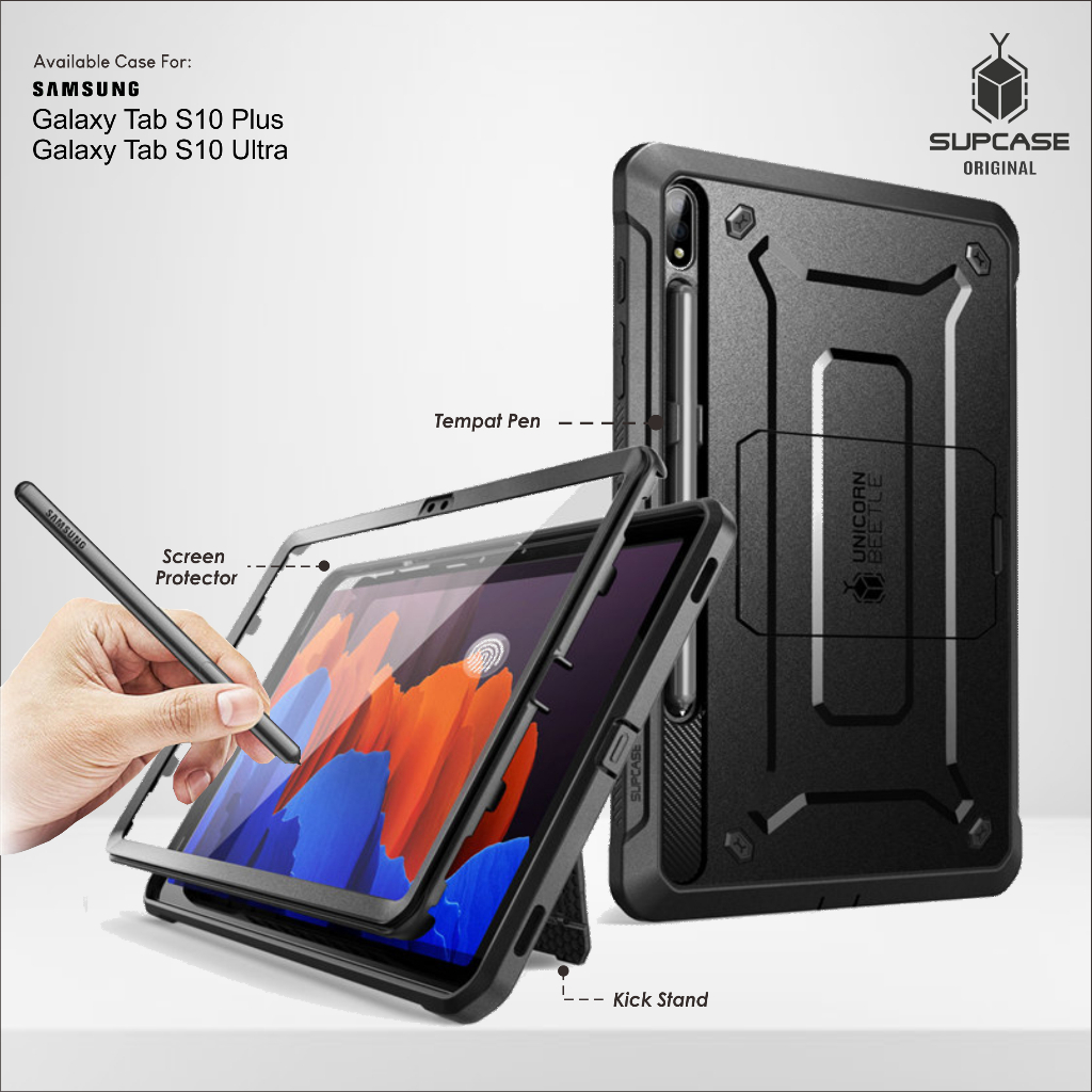 Jual Case Supcase Samsung Galaxy Tab S10 Plus I S10 Ultra Casing Rugged ...