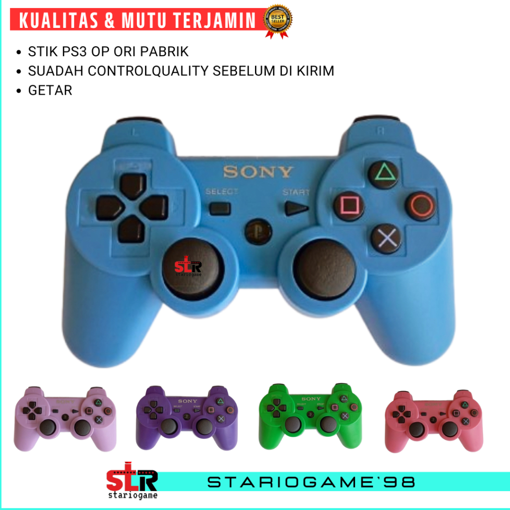 Jual Stik PS3 Ori pabrik Stick PS3 Warna Original Ori