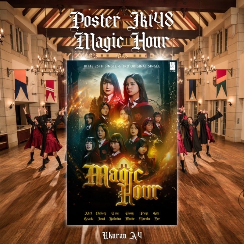 Jual Poster JKT48 Magic Hour Unofficial/Fanmade | Shopee Indonesia
