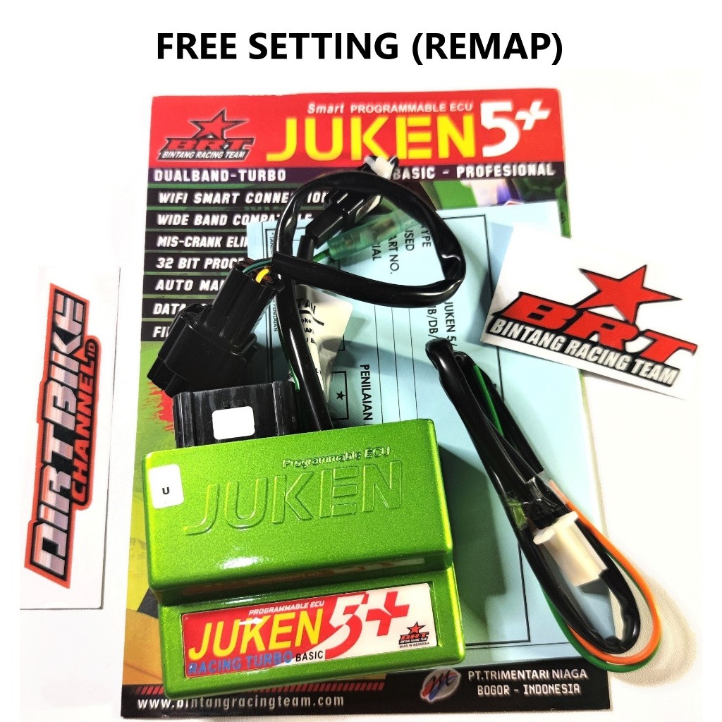 Jual ECU BRT JUKEN 5 PLUS CRF 150 DUALBAND RACING TURBO FREE SETTING ...