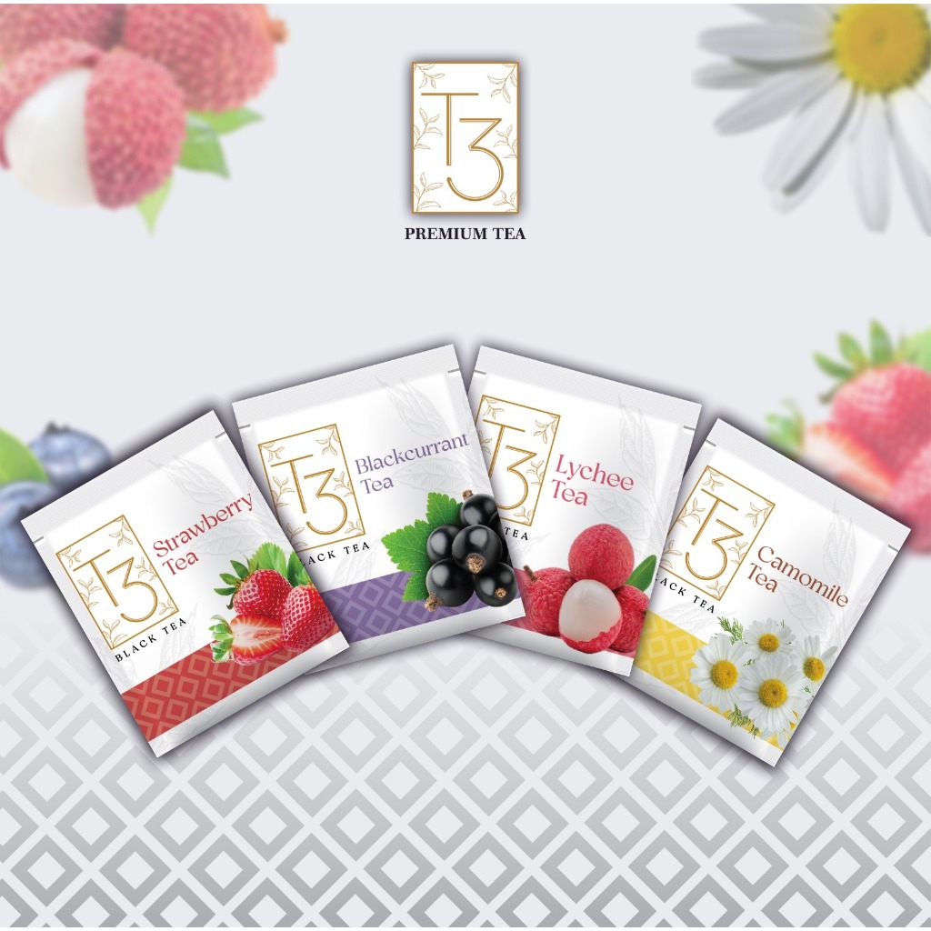 Jual T3 Premium Tea Mix Box - (1 pack 30 g / 20 sachet @ 1.5 g ...
