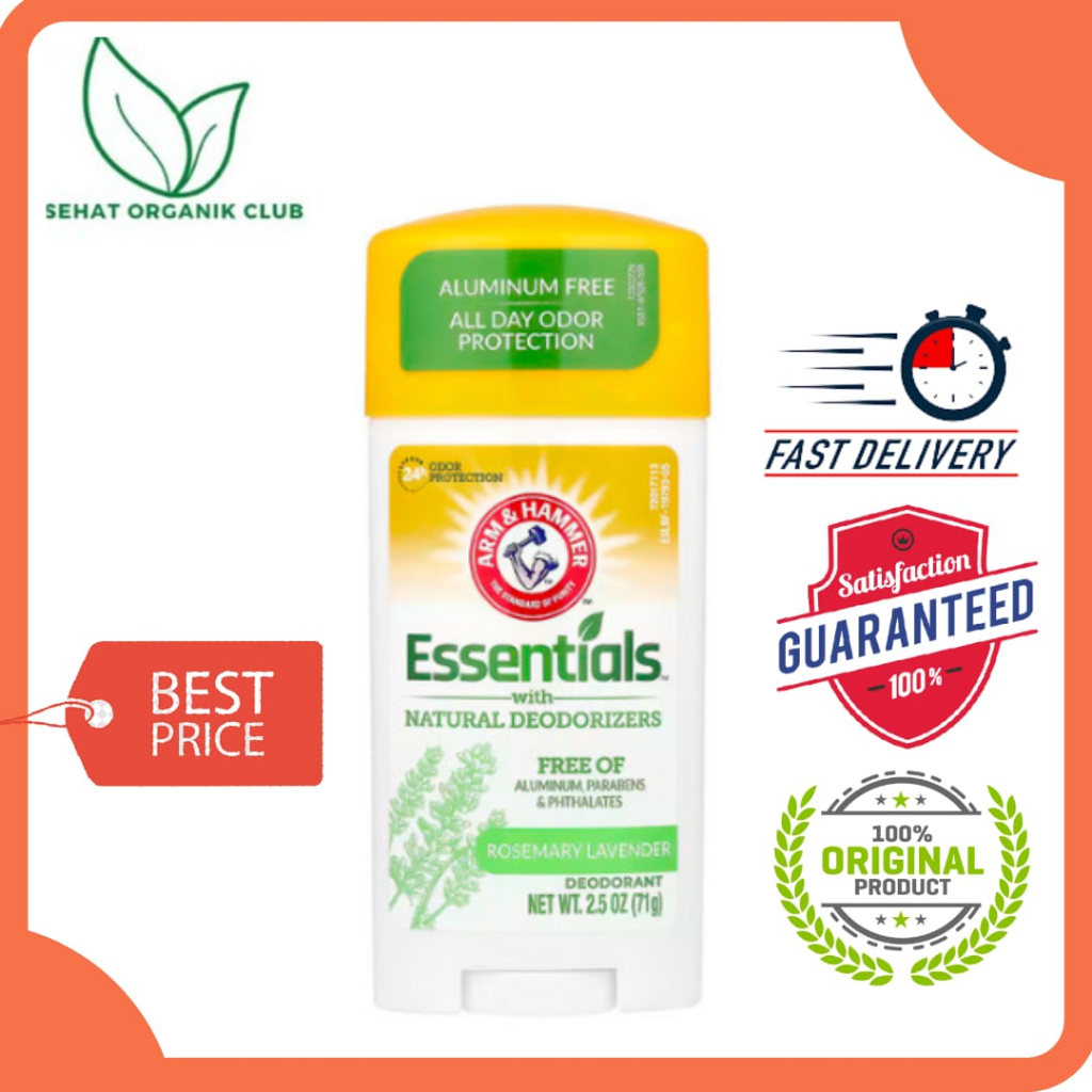 Jual Arm & Hammer Essentials with Natural Deodorizers Deodorant ...