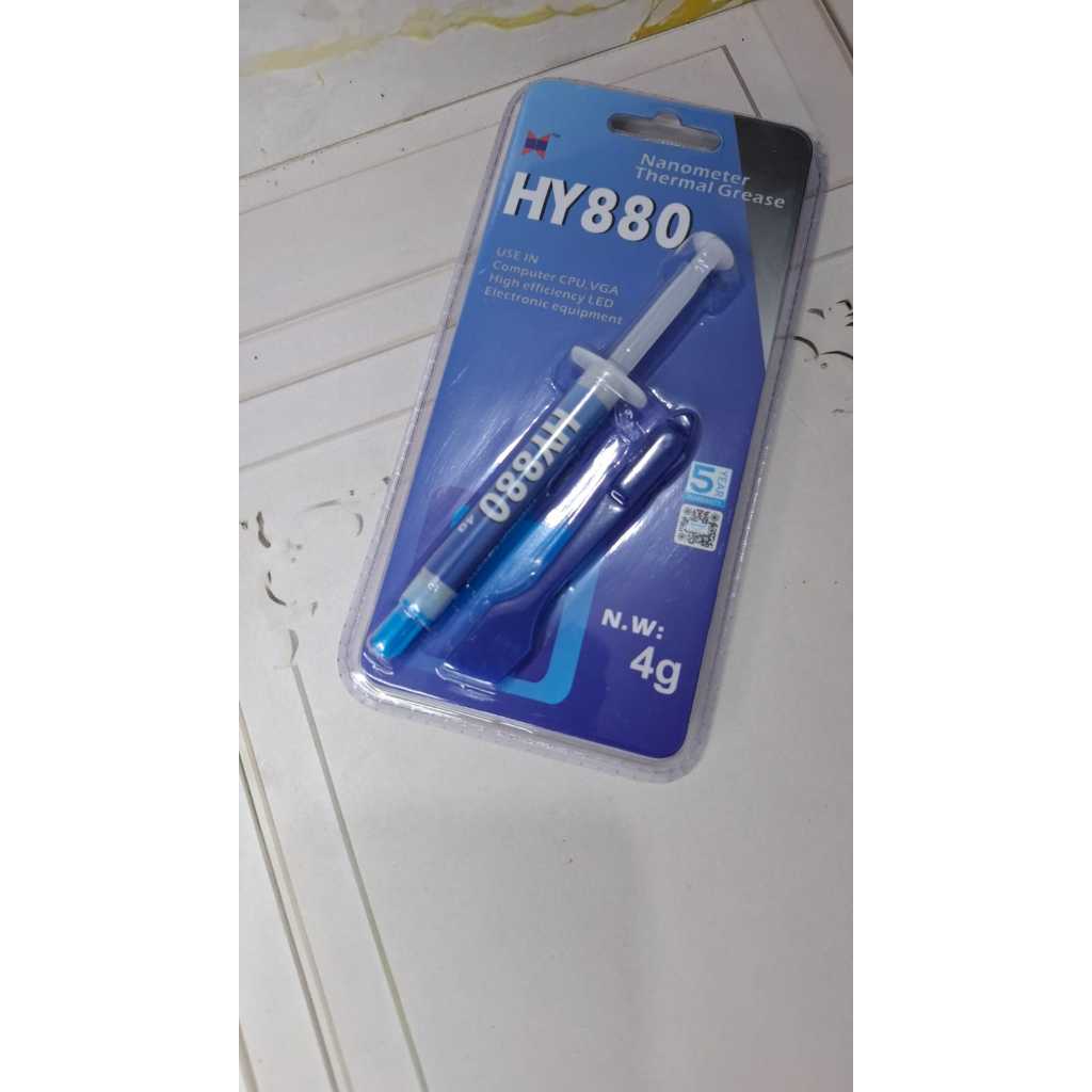Jual Thermal Grease Paste Halnziye HY880 4gram PASTA PROCESOR HY880 ...