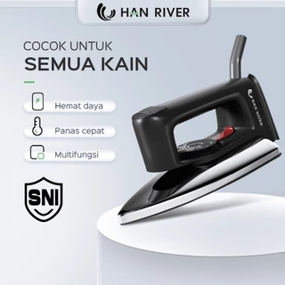 HAN RIVER Setrika HRYD02 Edisi Rumah 350watt-HITAM