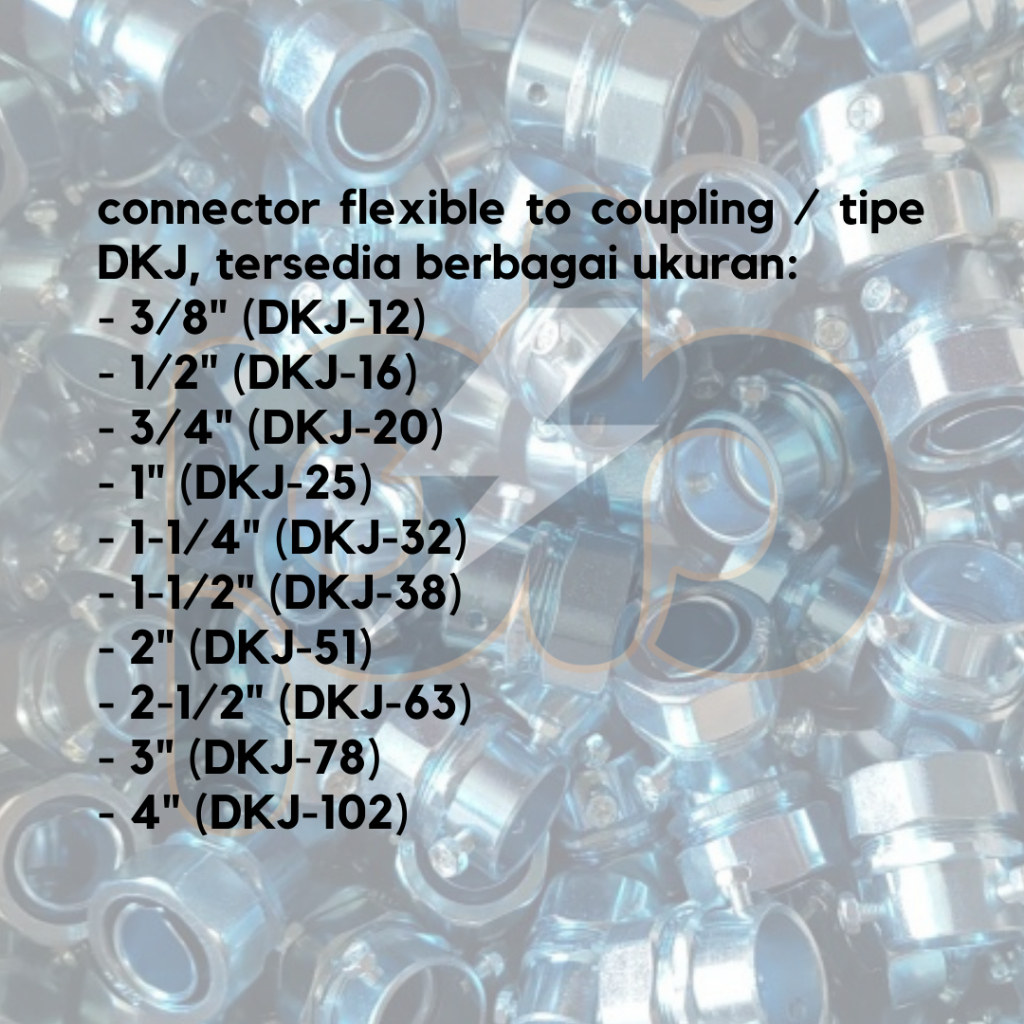 Jual Connector Flexible Conduit 3