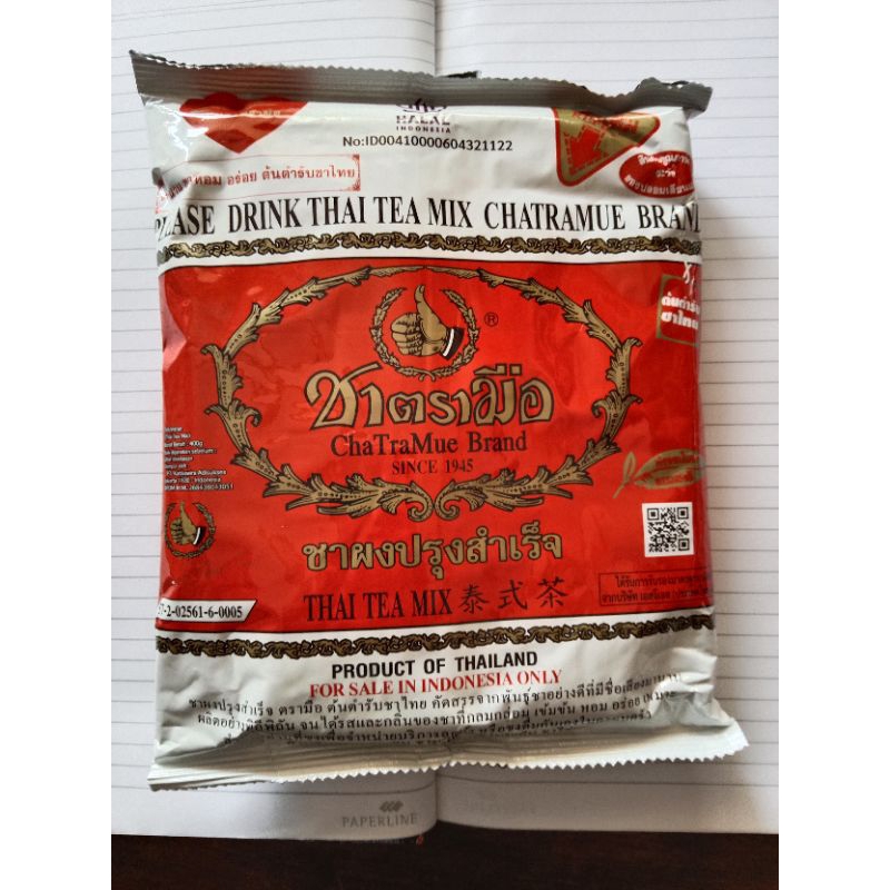 Jual CHATRAMUE THAI TEA / CATRAMU THAI TEA / THAI TEA MIX CHATRAMU ...