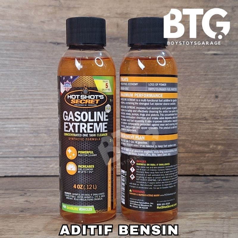Jual HSS Gasoline Extreme Purging Bensin Purge Fuel Aditif Hot Shots ...