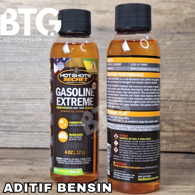 Jual HSS Gasoline Extreme Purging Bensin Purge Fuel Aditif Hot Shots ...