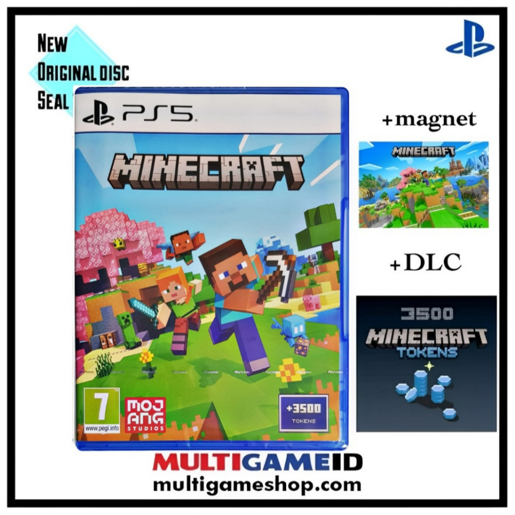 Jual PS5 Minecraft +Magnet English Europe Version | Shopee Indonesia