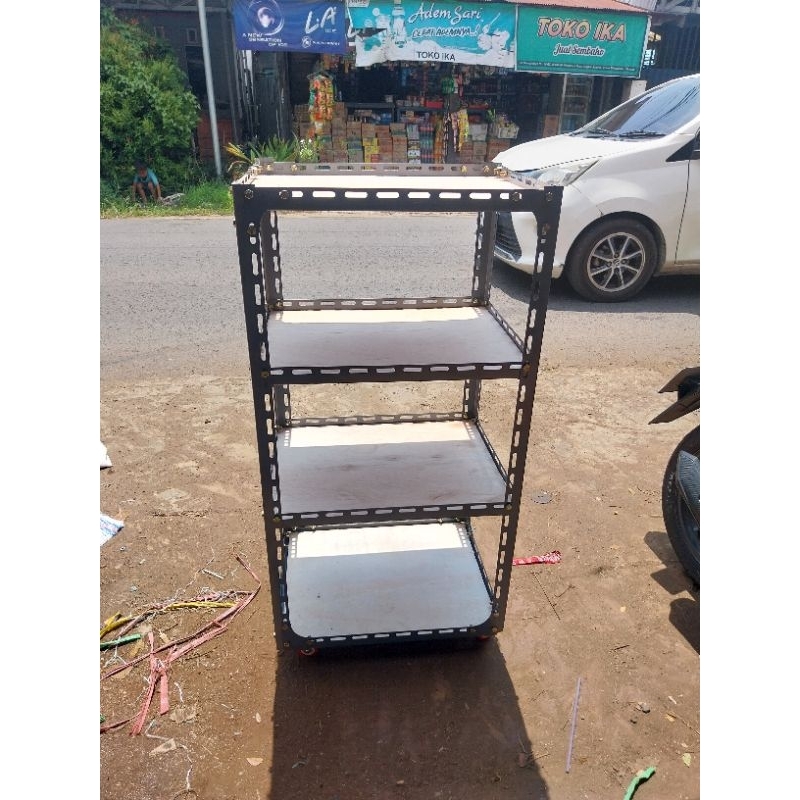 Jual Rak serbaguna 4 susun roda nota pembelian | Shopee Indonesia
