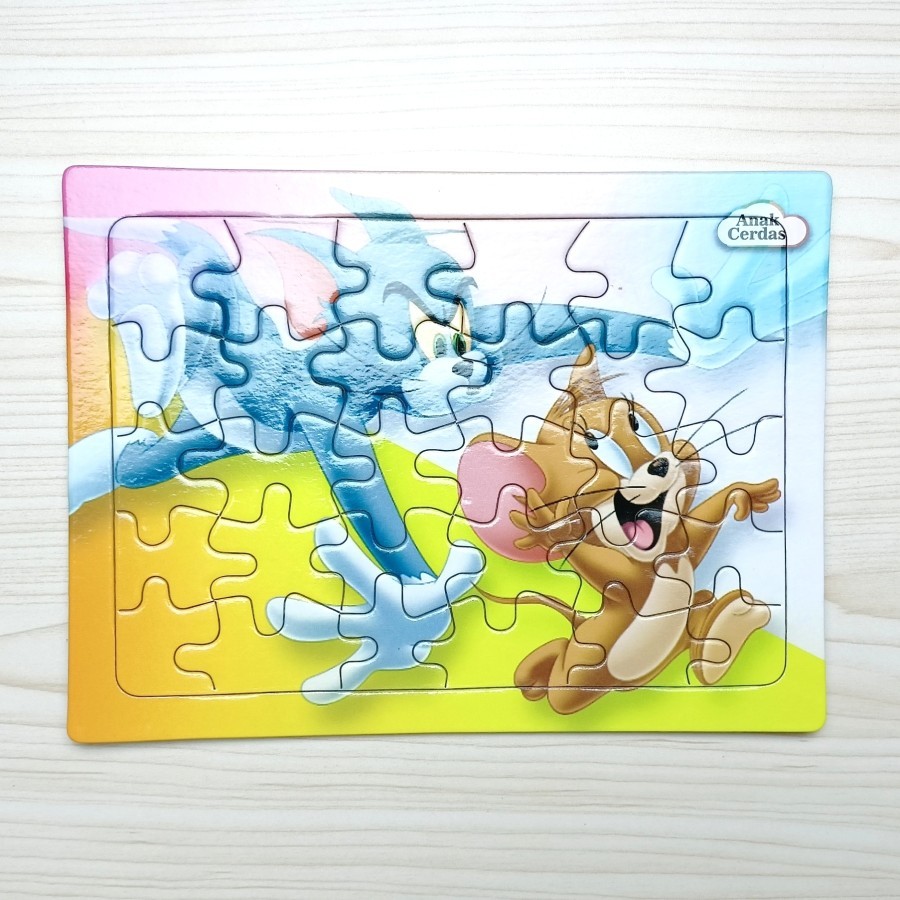 Jual Puzzle Puzle Pazel Tom and Jerry belajar kreatifitas mainan anak ...