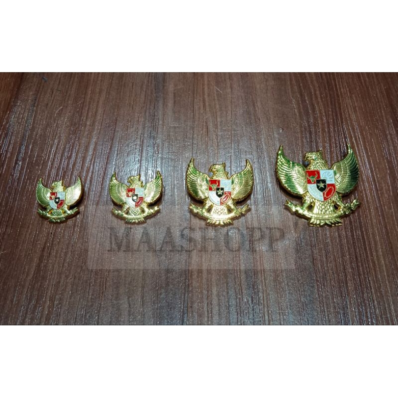 Jual Pin Garuda Paskib Bahan Kuningan Cor Tebal | Shopee Indonesia