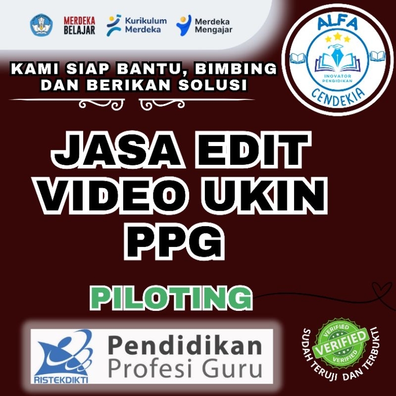 Jual Jasa Edit Video Pembelajaran Ukin Ppg Shopee Indonesia