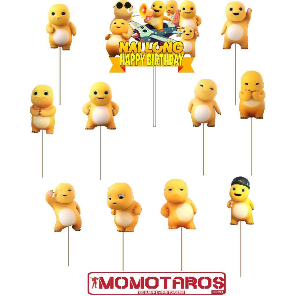 Jual Topper cake Nailong isi 10 pcs | Shopee Indonesia