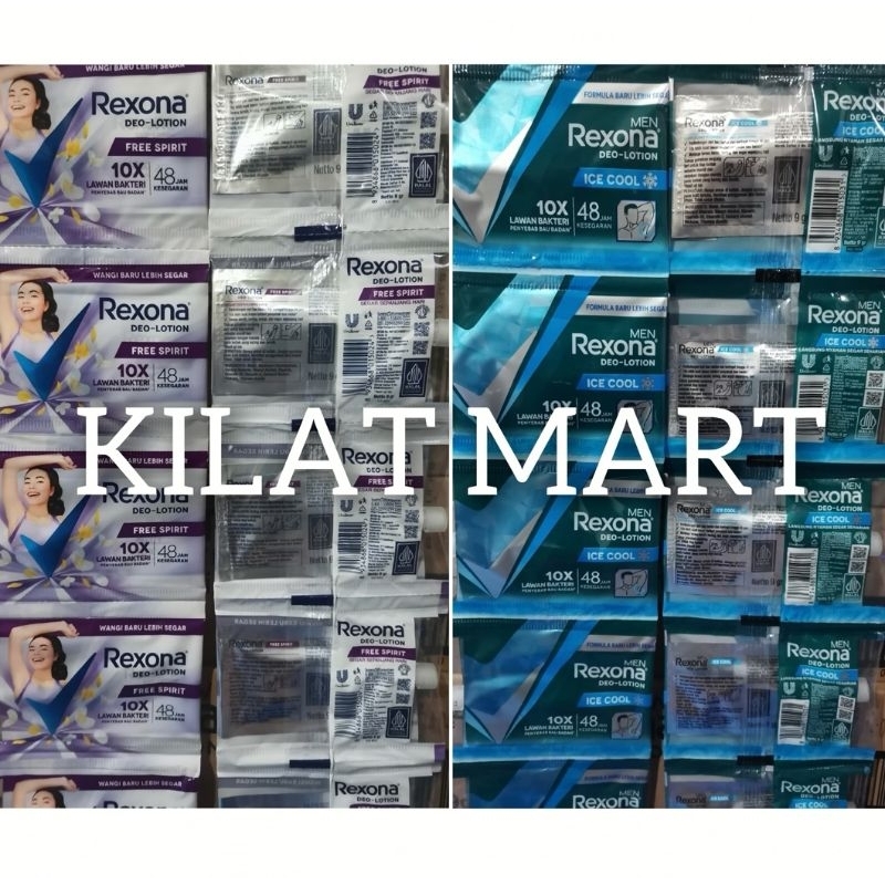 Jual Rexona Sachet Deo Lotion 9gr x 12 ( 1 Renteng ) | Shopee Indonesia