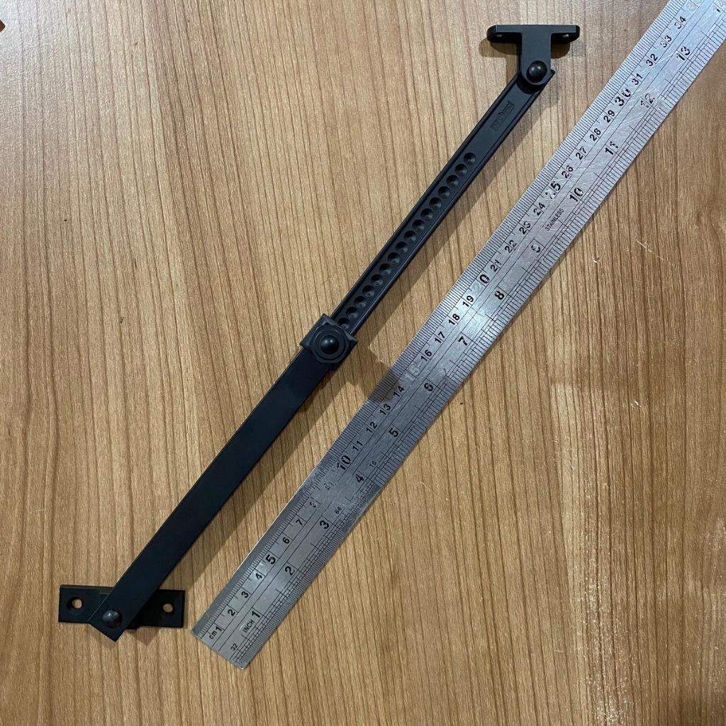 Jual ADJ. WINDOW HOLDER DEKKSON AWH SQ 001 MATT BLACK Lamskar Putar ...