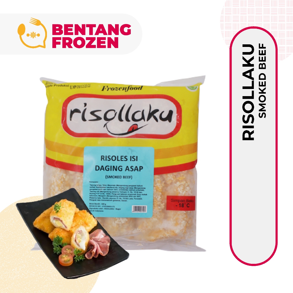 Jual Risollaku Risol Frozen Smoked Beef Isi 10 / Risolaku / Risoles ...