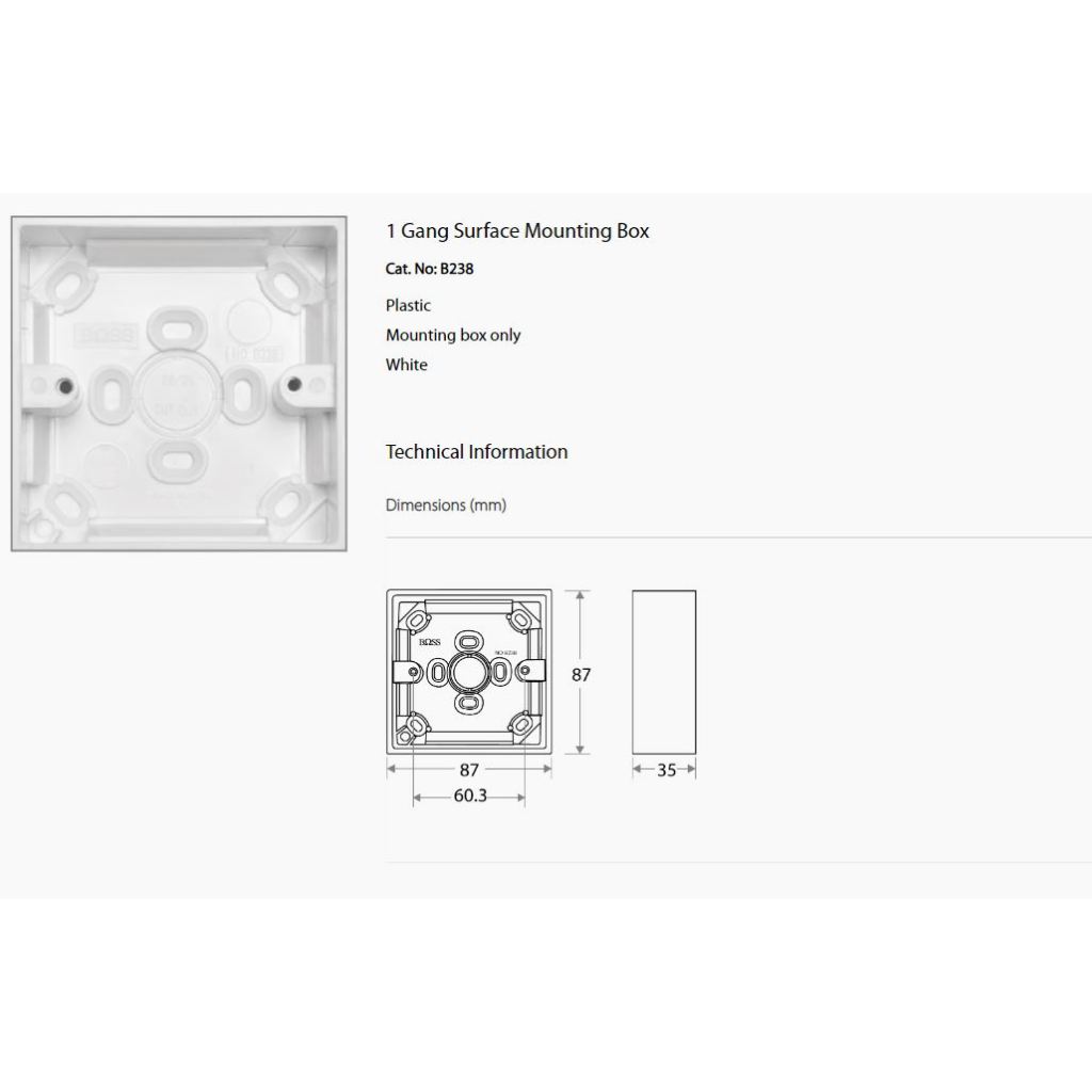 Jual Outbow Doos Putih BOSS / OUTBOWDUS OUTBOW DUS BOSS COCOK CLIPSAL ...