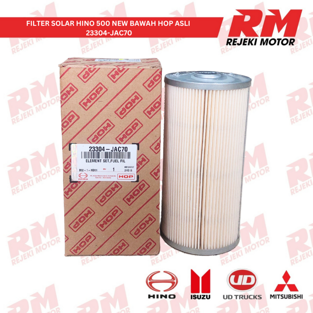 Jual FILTER SOLAR BAWAH HINO 500 NEW GEN HOP ASLI | Shopee Indonesia