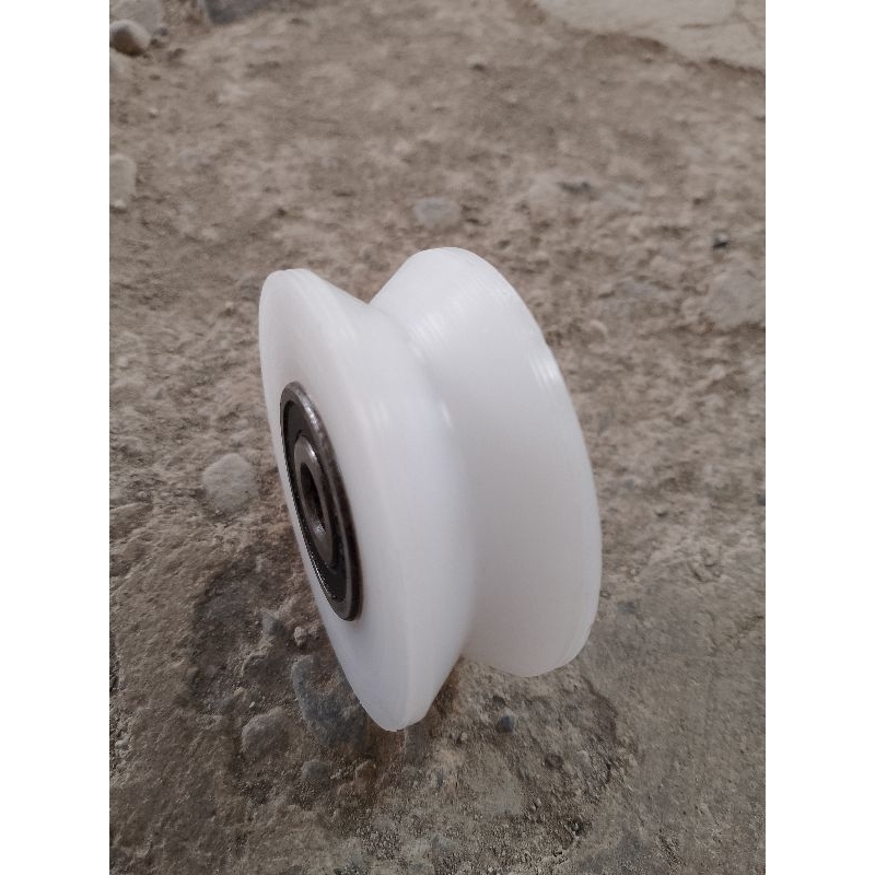 Jual RODA NILON 7 CM plus BAUD TANPA RUMAH/ RODA TAMBAHAN BEARING 100% ...
